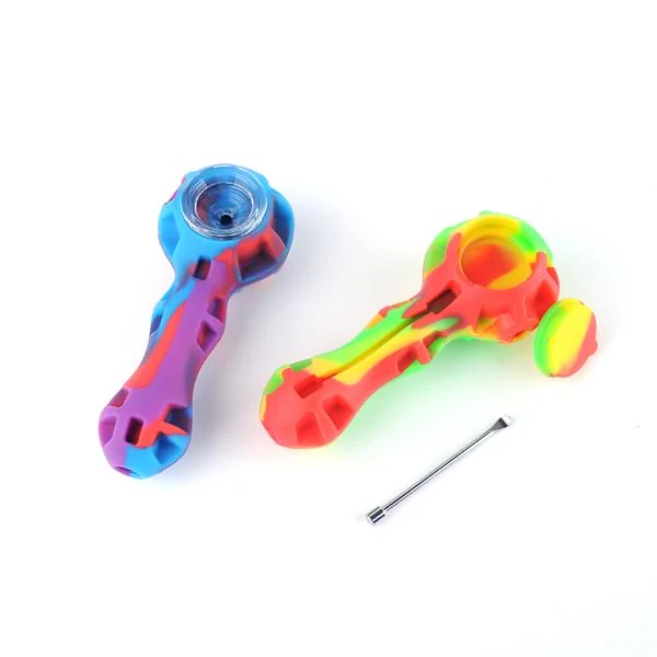 Silicone Honeycomb Hand Pipe - Image 5