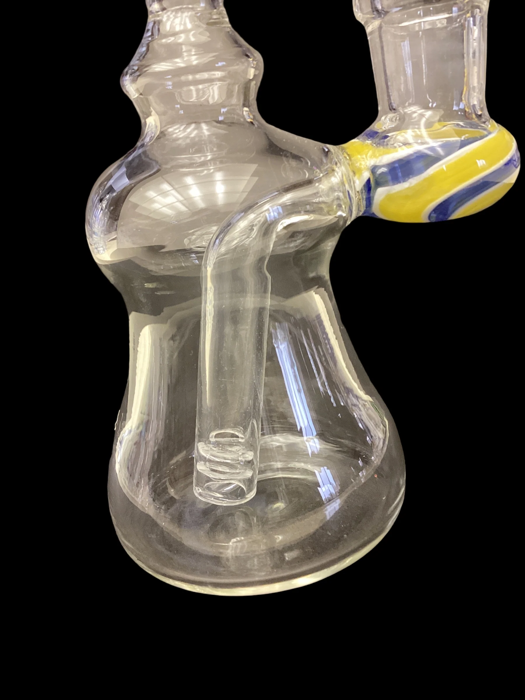Small Solid Swirl Dab Rig - Image 3