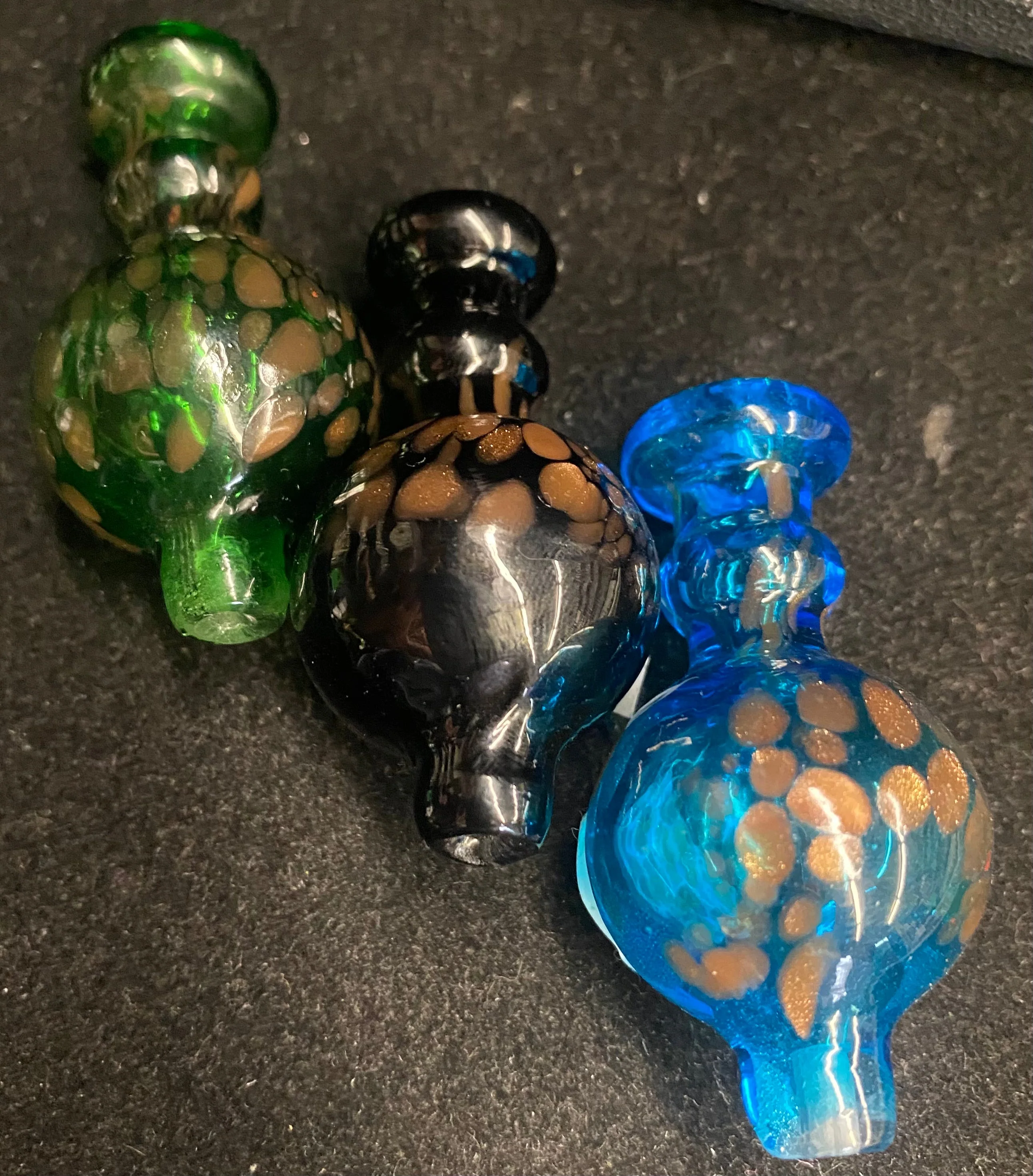 Thick Gold Fleck Globe Cap - Image 3