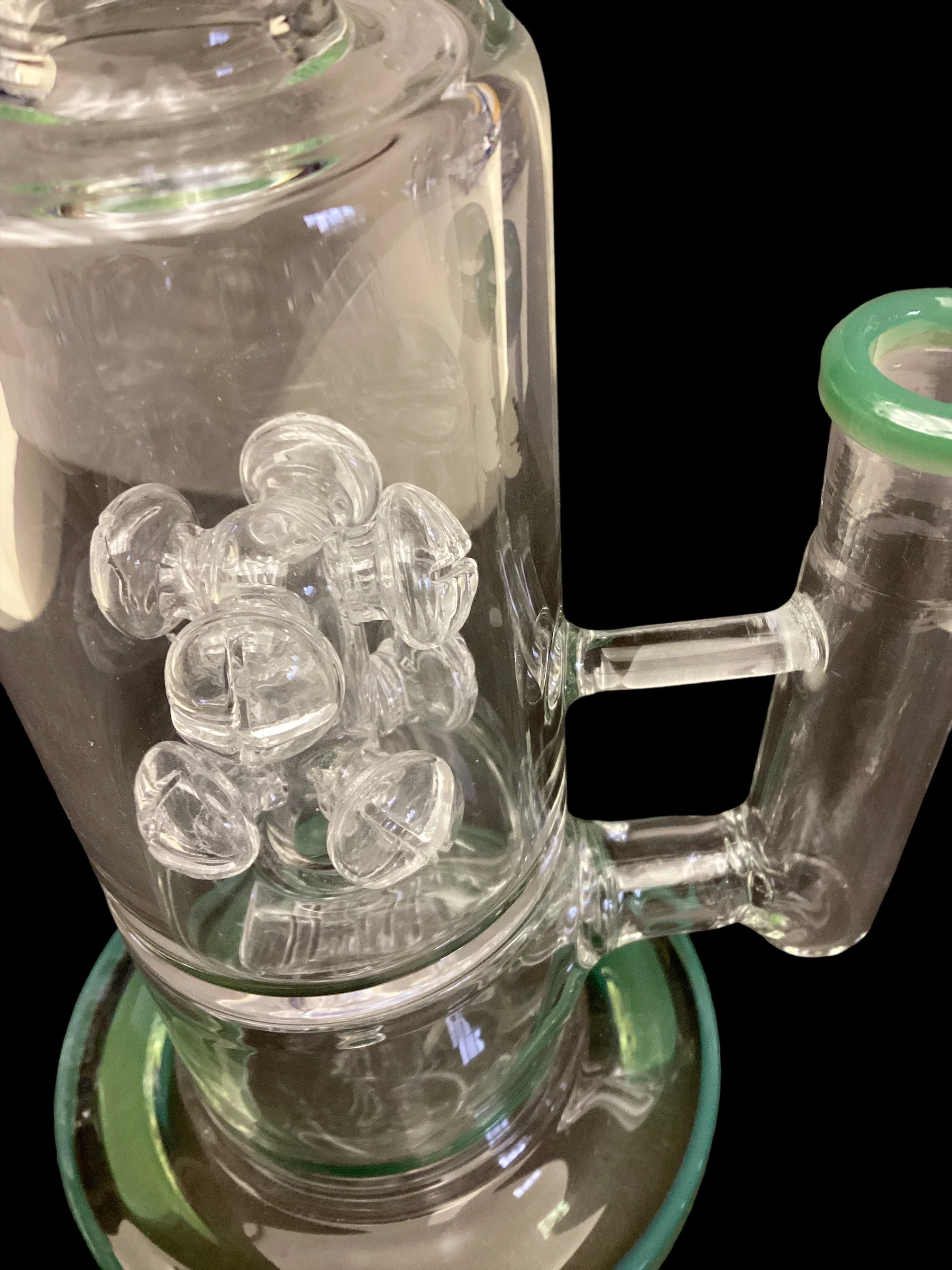 Cross Perc Water Pipe - Image 3